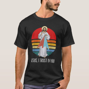 私がカトリック教徒として信じる神の慈悲 Tシャツ