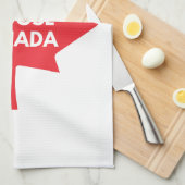 私がカナダのキッチンティータオルを選ぶ キッチンタオル (四つ折り)