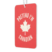 私がカナダの日カナダのハロウィーンだと仮定する カーエアーフレッシュナー (左)