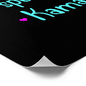 私がカマラ話・ハリス感動的バイス ポスター (角)