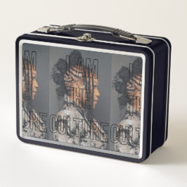 私がカルチャー弁当だ メタルランチボックス