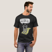 私がガス灯をしに来た Tシャツ (正面フル)