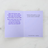 私がガラスの美しいを…保持したら カード (内部)