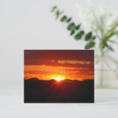 私がガレージを掃除したときのジョンの夕日 –  ポストカード (スタンド正面)