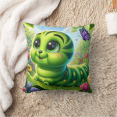 私がキャタピラ大人の子供のふりをする クッション (ブランケット)