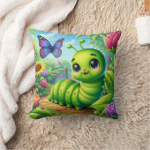 私がキャタピラ大人の子供のふりをする クッション (ブランケット)