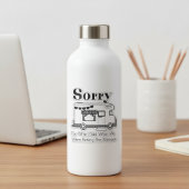 私がキャンパーを駐車しようとしたことに申し訳ない シール