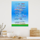 私がキリストの中にいる者 ポスター (キッチン)