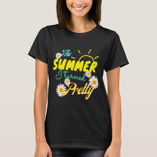 私がキレイになった夏 Tシャツ (正面)