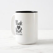 私がギャングであるのでI私の就寝時間を過ぎて読んで下さい ツートーンマグカップ (正面左)