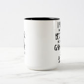 私がギャングであるのでI私の就寝時間を過ぎて読んで下さい ツートーンマグカップ (中央)