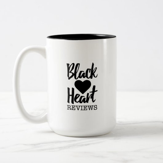 私がギャングであるのでI私の就寝時間を過ぎて読んで下さい ツートーンマグカップ (左)