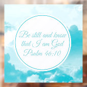 私がクリスチャンの教会であることを知っている ウィンドウサイン (シート2)