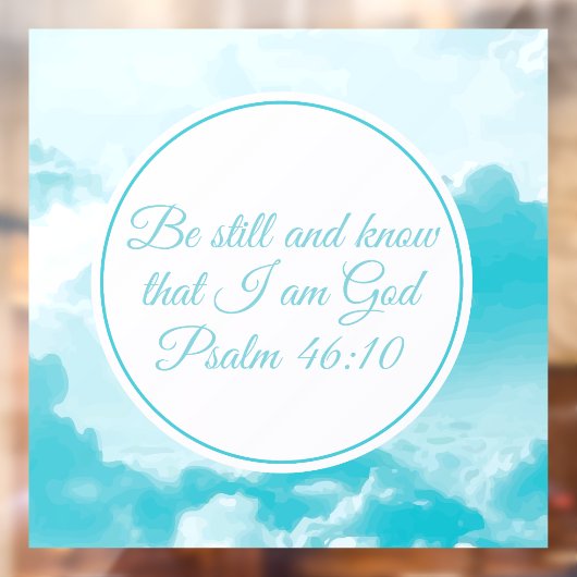 私がクリスチャンの教会であることを知っている ウィンドウサイン (シート2)