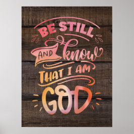 私がクリスチャンの聖書であることを今でも知っている ポスター