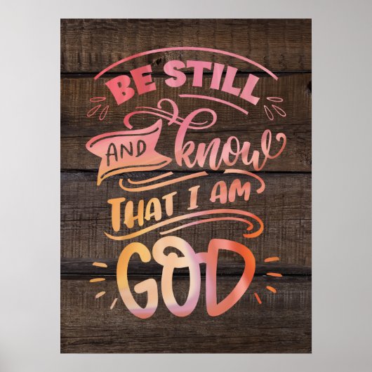 私がクリスチャンの聖書であることを今でも知っている ポスター (正面)