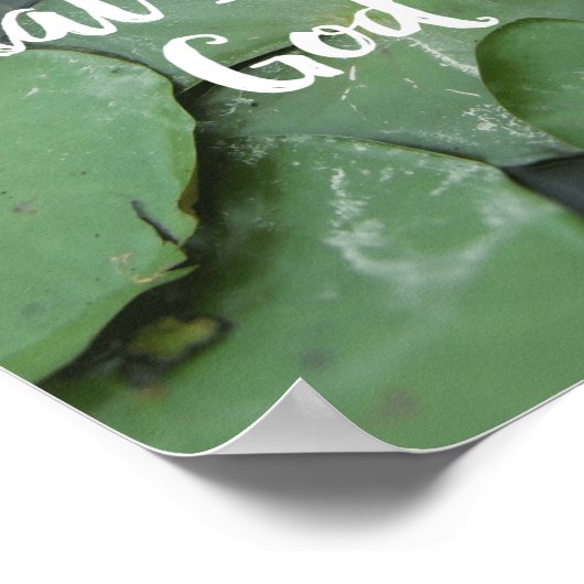 私がクリスチャンの聖書であることを今でも知っている ポスター (角)