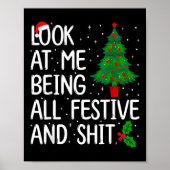 私がクリスマスでフェスティバルになるのを見て ポスター (正面)