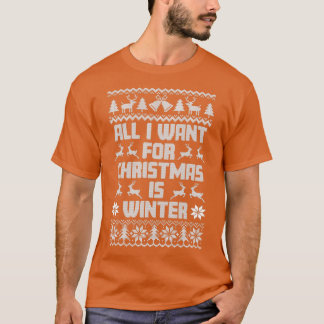 私がクリスマスに欲しいのはオーストラリアのクリスマスだけだ Tシャツ
