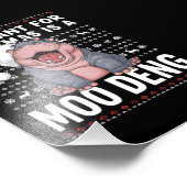 私がクリスマスに欲しいのはデングモーだけだ フォトプリント            (角)