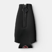 私がクリスマスに欲しいのはベース魚釣りに行くことだけだ ボトルクーラー (裏面)