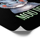 私がクリスマスに欲しいのはモートウおもしろいポCだけだ ポスター (角)