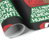 私がクリスマスに欲しいのは基本的権利だけだ ラッピングペーパー (ロールコーナー)