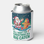 私がクリスマスに欲しいのは大きなキャッチ魚釣り 缶クーラー (缶正面)