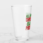 私がクリスマスに欲しいのは新しい社長おもしろいだ タンブラーグラス (右)