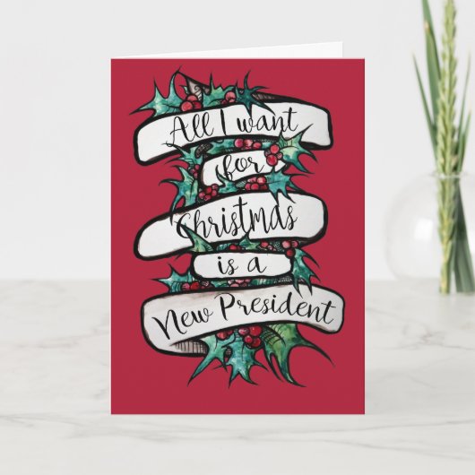 私がクリスマスに欲しいのは新社長だけだ シーズンカード (正面)