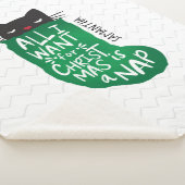 私がクリスマスに欲しいのは昼寝 シェルパブランケット (3/4)