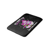 私がクリスマスに欲しいのは治癒乳がんAだけだ バスマット (アングル)