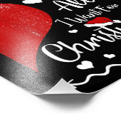 私がクリスマスに欲しいのは、あなただけのカップルのマット フォトプリント            (角)