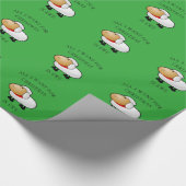 私がクリスマスに欲しいのはEweだけだ ラッピングペーパー (角)