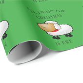 私がクリスマスに欲しいのはEweだけだ ラッピングペーパー (ロールコーナー)