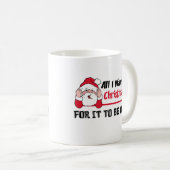 私がクリスマスのためにほしいすべて コーヒーマグカップ (正面右)