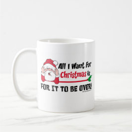 私がクリスマスのためにほしいすべて コーヒーマグカップ