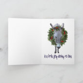 私がクリスマスのためにほしいすべて シーズンカード (内部)