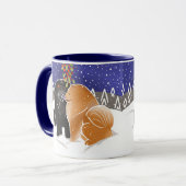 私がクリスマスのためにほしいすべて-食事はスタイルをマグ選びます マグカップ (正面左)