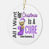私がクリスマスオーナメントのためにほしい蟹座すべて セラミックオーナメント (左)