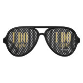 私がクルーの結婚式の贈り物をする アビエーターサングラス (正面)