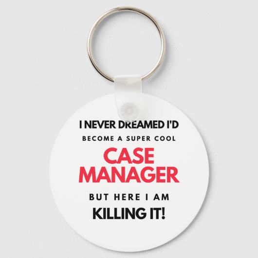 私がケースになるとは夢にも思わすごいせカッコいいなかった2 キーホルダー (正面)