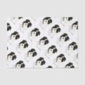 私がコリーユーモアの引用文を縁ど知っているだけ 薄葉紙 (正面)