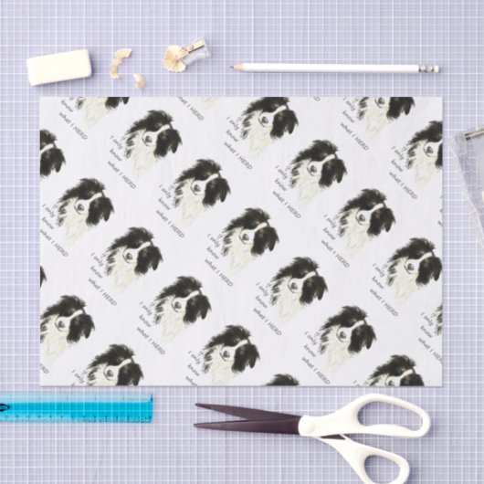 私がコリーユーモアの引用文を縁ど知っているだけ 薄葉紙 (クラフト)