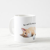 私がコーヒー猫のマグカップを飲むまで コーヒーマグカップ (正面左)