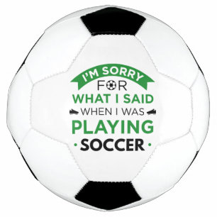 私がサッカー遊をしていた時 サッカーボール