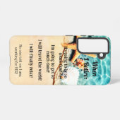 私がサムスンの電話ケースを引退したとき SAMSUNG GALAXYケース (裏面横)