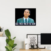 私がショーに来たらいいのにグフマン神を待っている ポスター (ホームオフィス)