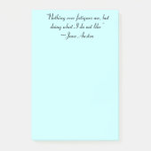 私がジェーン・オースティンが好きでないことをする引用文 ポストイット (正面)