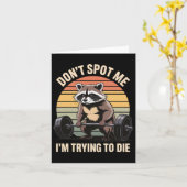 私がジムを死ぬしようとしている私を見つけないようにトレーニング4 カード (黄色い花)